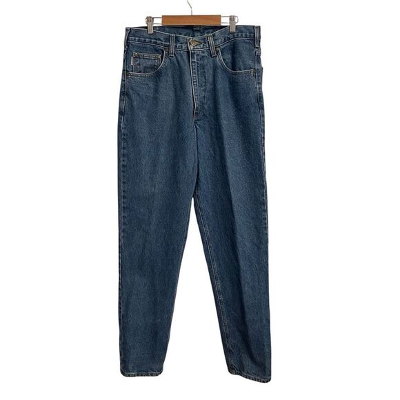 Carhartt Other - Carhartt Relaxed Fit 100 Percent Cotton Straight Leg Jeans Size 34 X 34